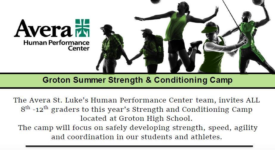 Avera Strength and Conditioning Camp