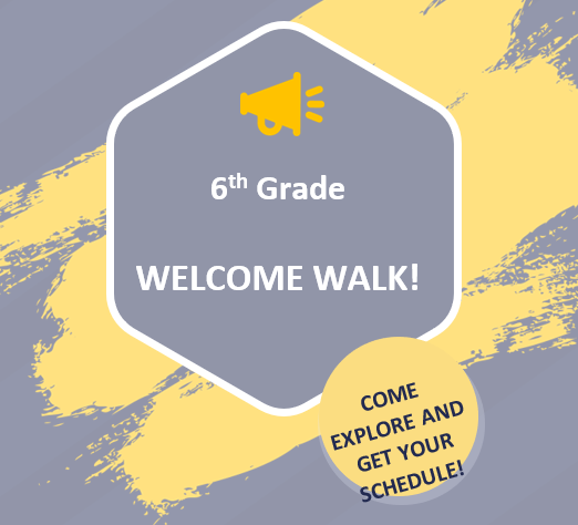 6th Grade Welcome Walk 8/19/2022