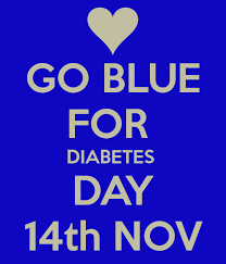 Diabetes Awareness Day- Wear Blue!