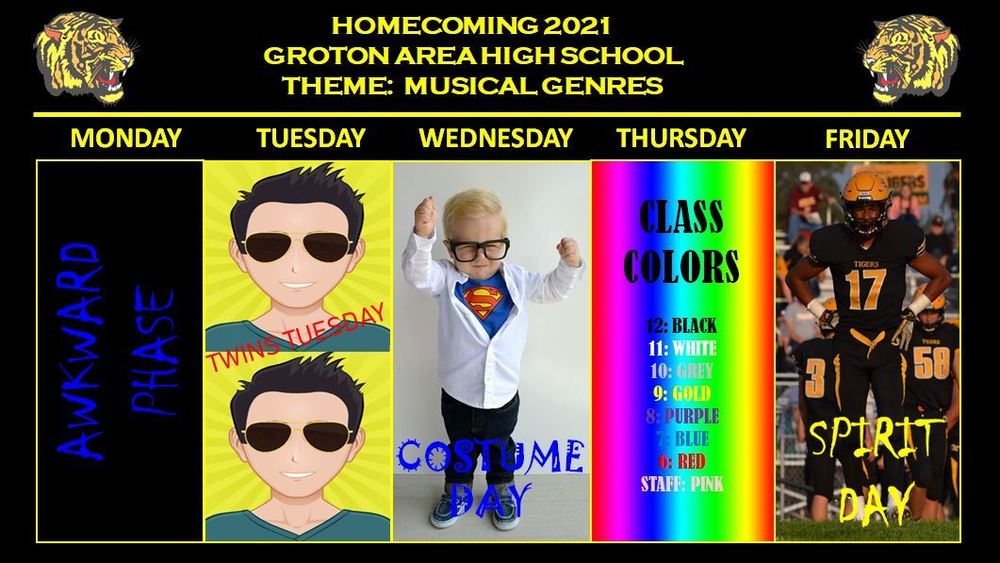 Homecoming Theme Days