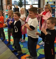 KG Students Celebrated 50th day of School