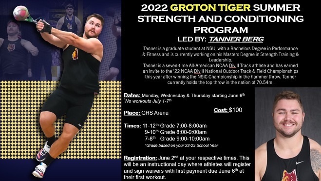 if you have any questions contact Coach Dolan at 605 824 4161. Special thanks to Justin Hanson for the flyer.  